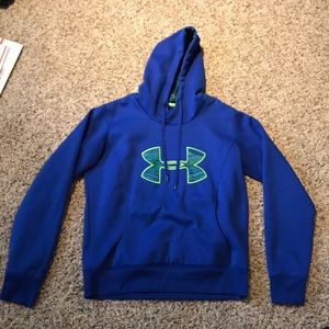 Blue Under Armour sweatshirt